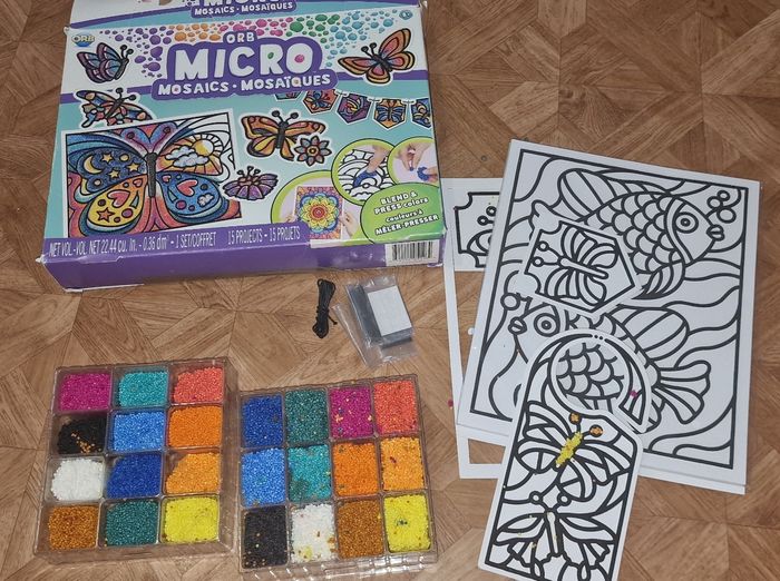 Jeu creative mosaïque