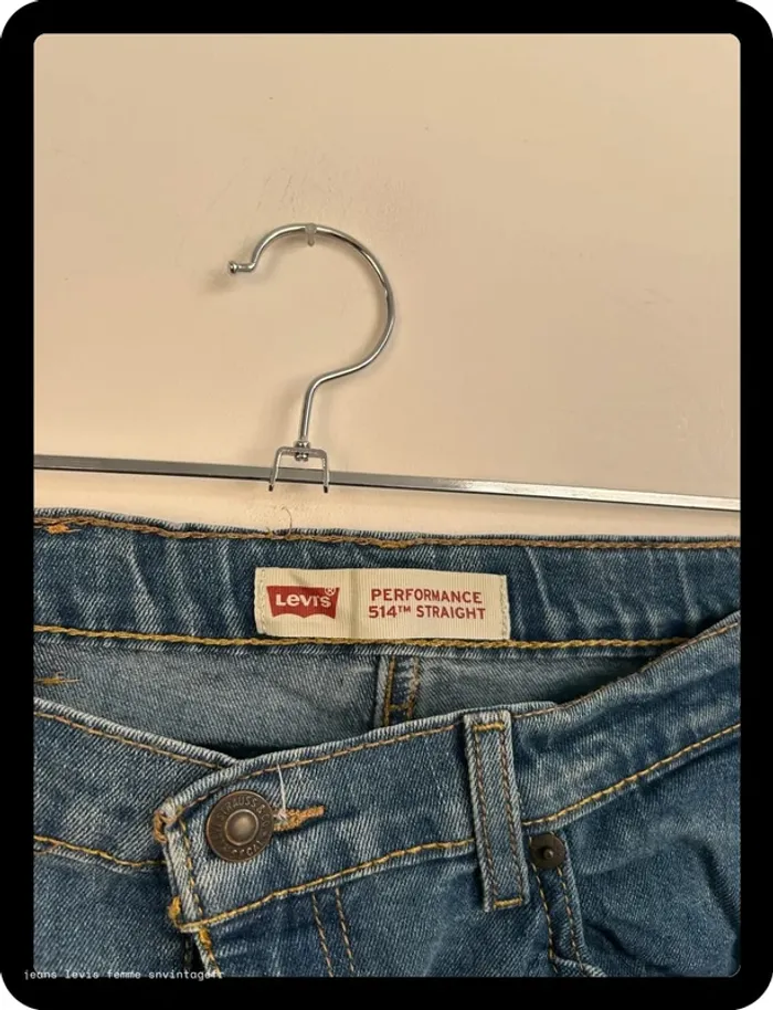 Jean Levi's Homme Bleu | 514 Performance Straight | Taille W30 L32 | Très Bon État | BP70 - photo numéro 4