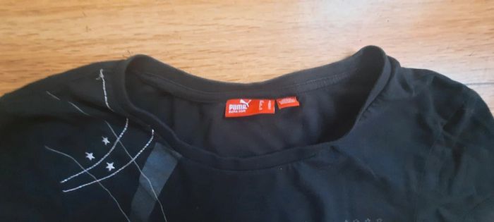 T shirt noir Puma Taille 38 - photo numéro 3