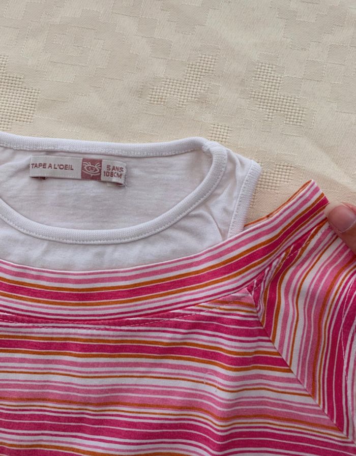 Ensemble robe en jean et t-shirt Tape à l’œil - photo numéro 5