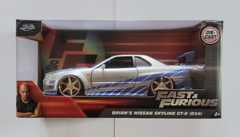FAST & FURIOUS - 2002 Nissan Skyline - Voiture Collection - Jada Toys - 1:24