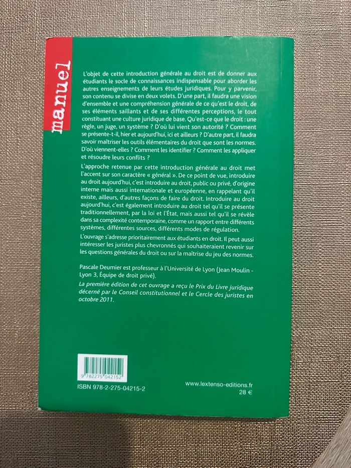 Introduction générale au droit - photo numéro 2