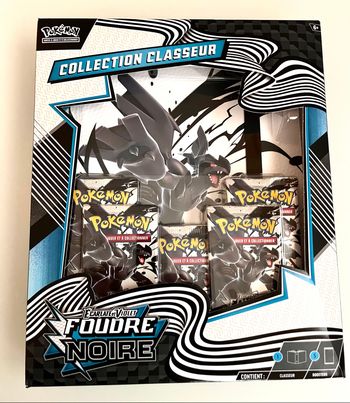 Coffret Collection Classeur Pokémon 10.5 Foudre Noire