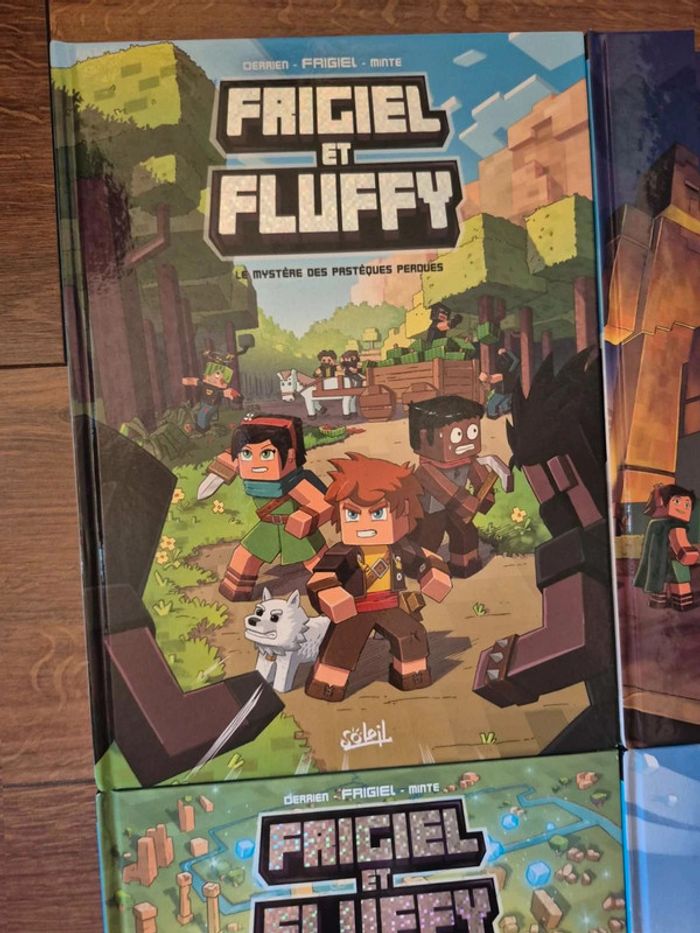 Lot de 4 bandes dessinées Frigiel et Fluffy - photo numéro 2