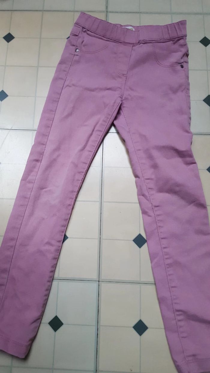 Pantalon / legging rose 7 ans