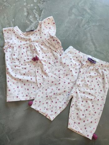 Pyjama été 2 ans fille sergent major