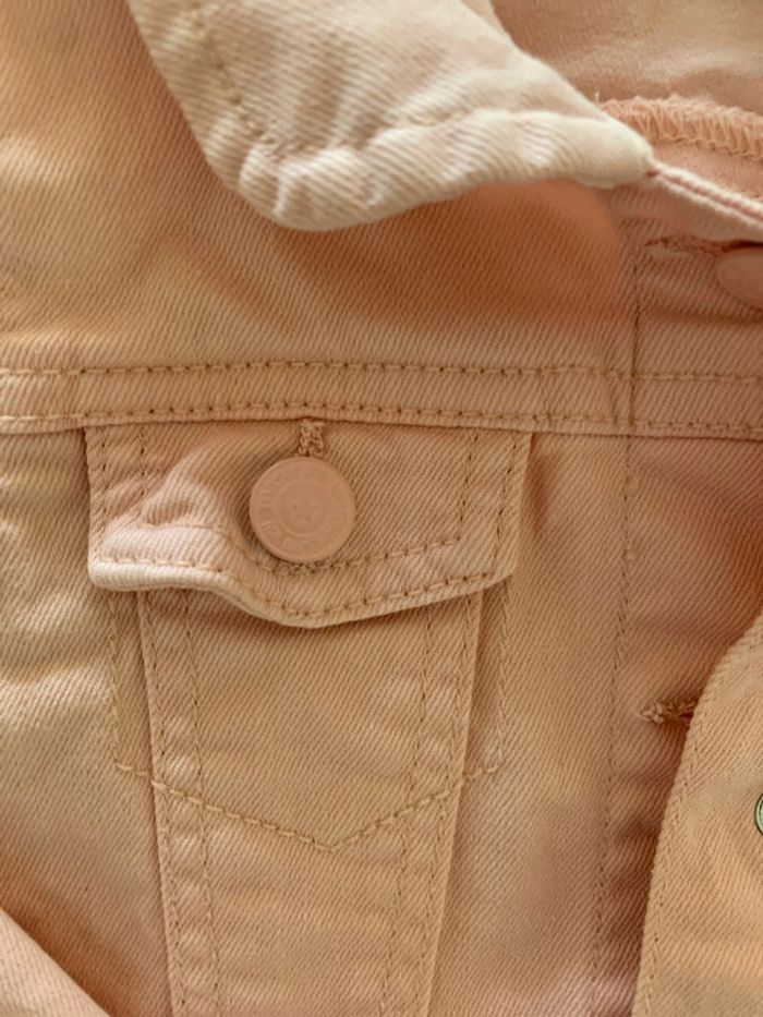 Veste jean rose 12 mois - photo numéro 3