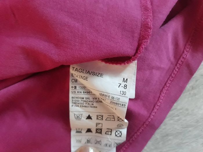 Tee shirt 'Benetton' 7-8ans - photo numéro 3