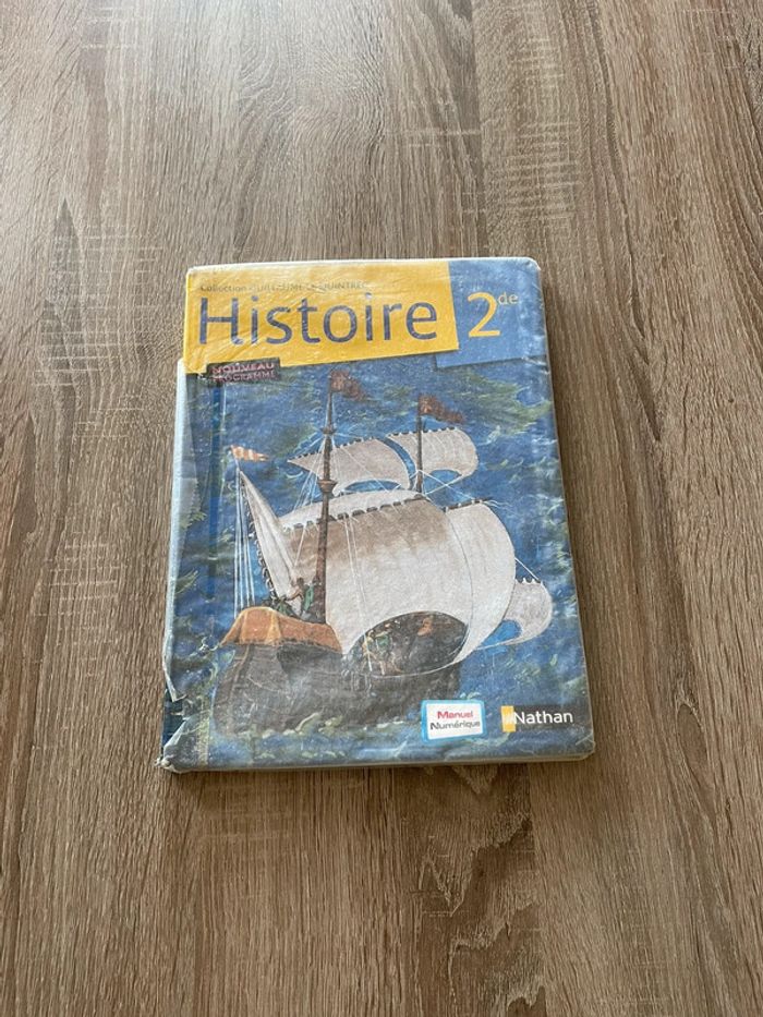 Livre 🥰 histoire seconde