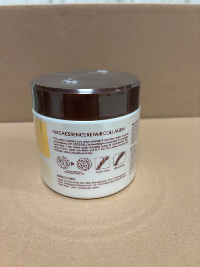 🌟 Lot de 2 Masques Capillaires Karseell - Maca Essence & Collagen 🌟 - photo numéro 3