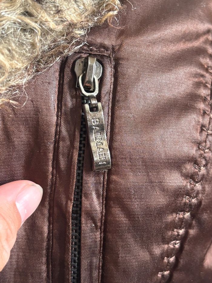 Doudoune avec grand col faux fur - Balmain taille 36 - photo numéro 5