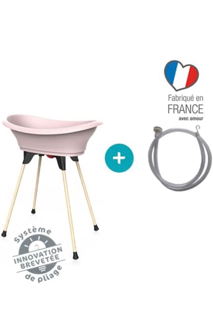 Baignoire rose
