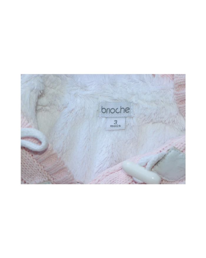 Manteau avec capuche - Brioche - #D000010 - photo numéro 3