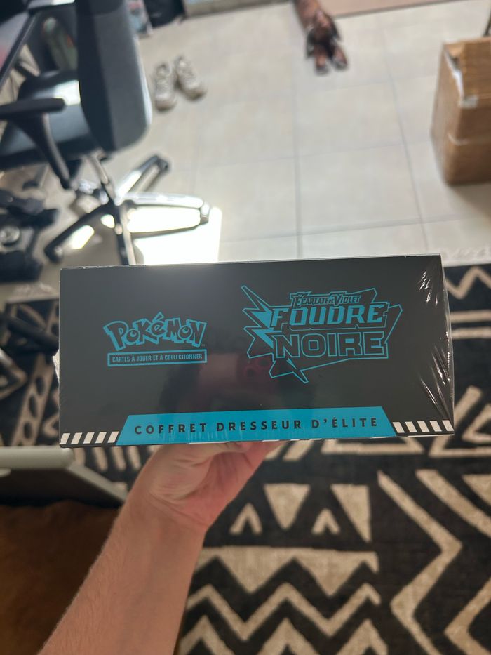 ETB Pokémon ev 10,5 foudre noire - photo numéro 5