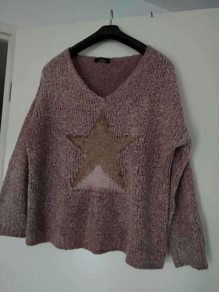 Pull laine ( grande taille) MARGUERITTA - photo numéro 8