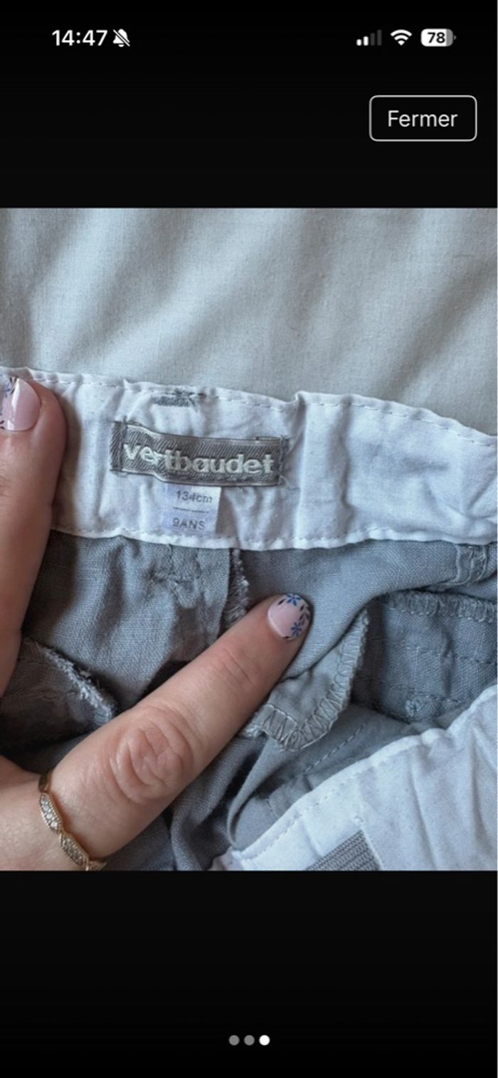 Chino en lin - photo numéro 3