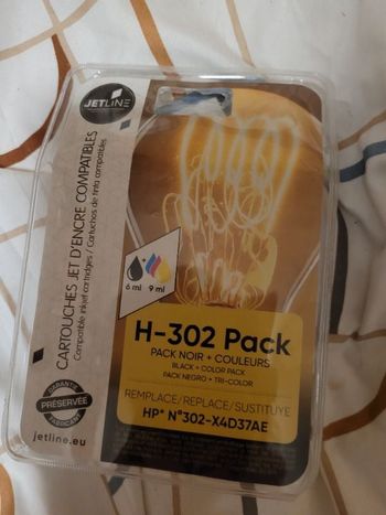 Cartouche H 302 pack