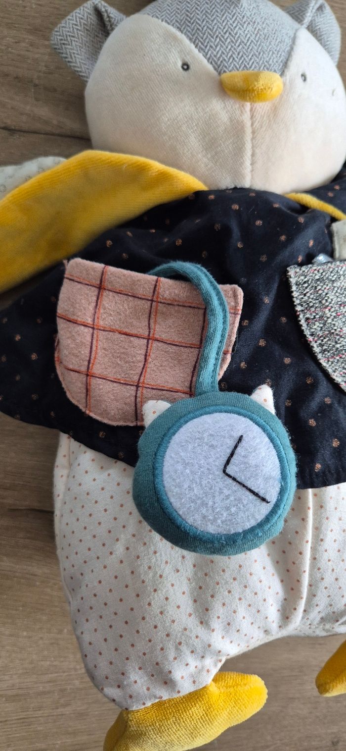 Peluche d'activités hibou magicien - photo numéro 4