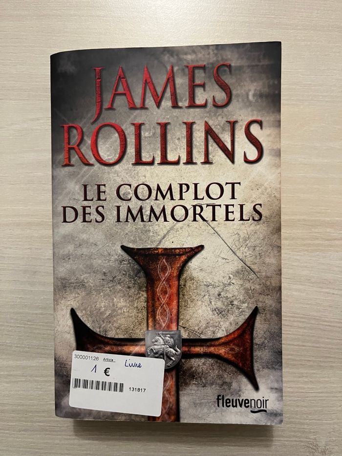 Livre le complot des immortels