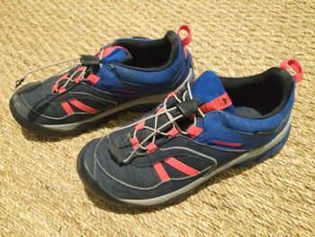 Baskets rando Decathlon bleu rose 37