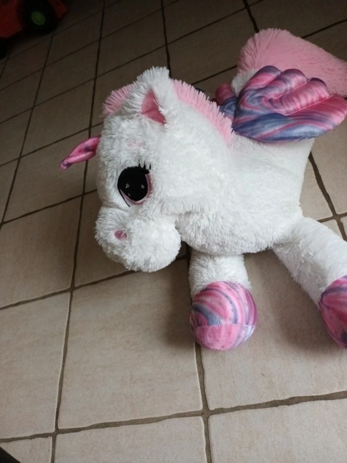 Grande peluche licorne - photo numéro 7