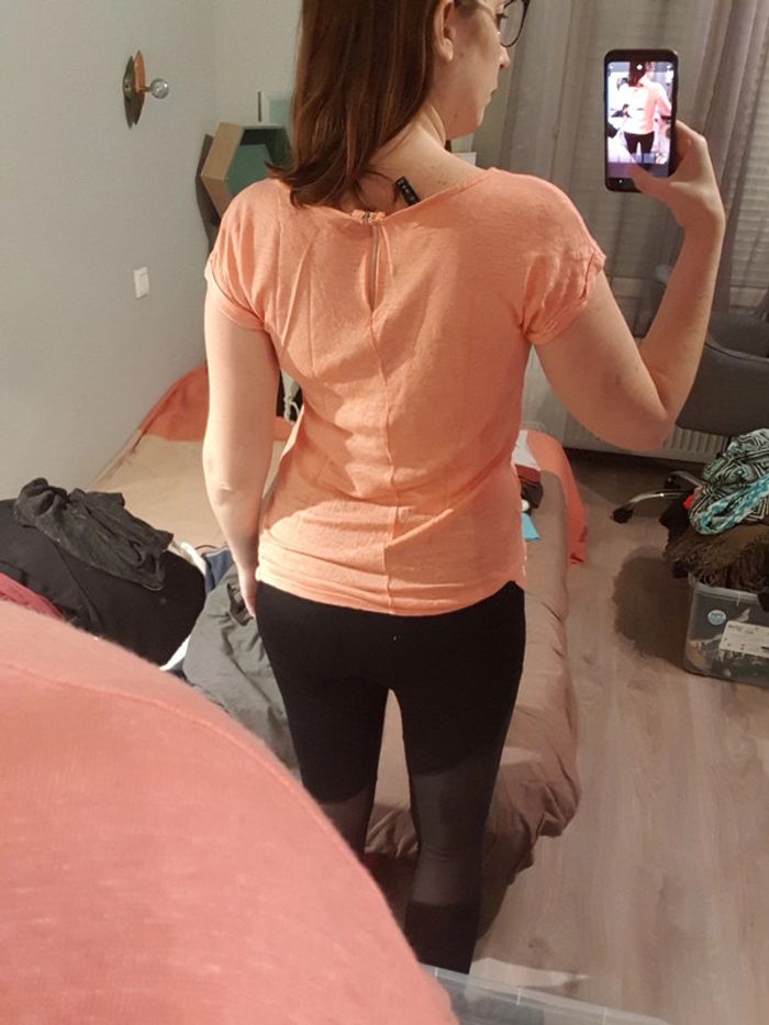 Tee shirt orange - photo numéro 2