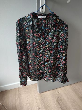 Chemise fleurie M/L