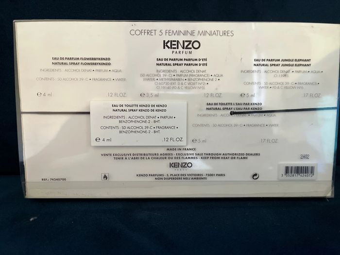 Coffret miniatures parfums Kenzo - photo numéro 4