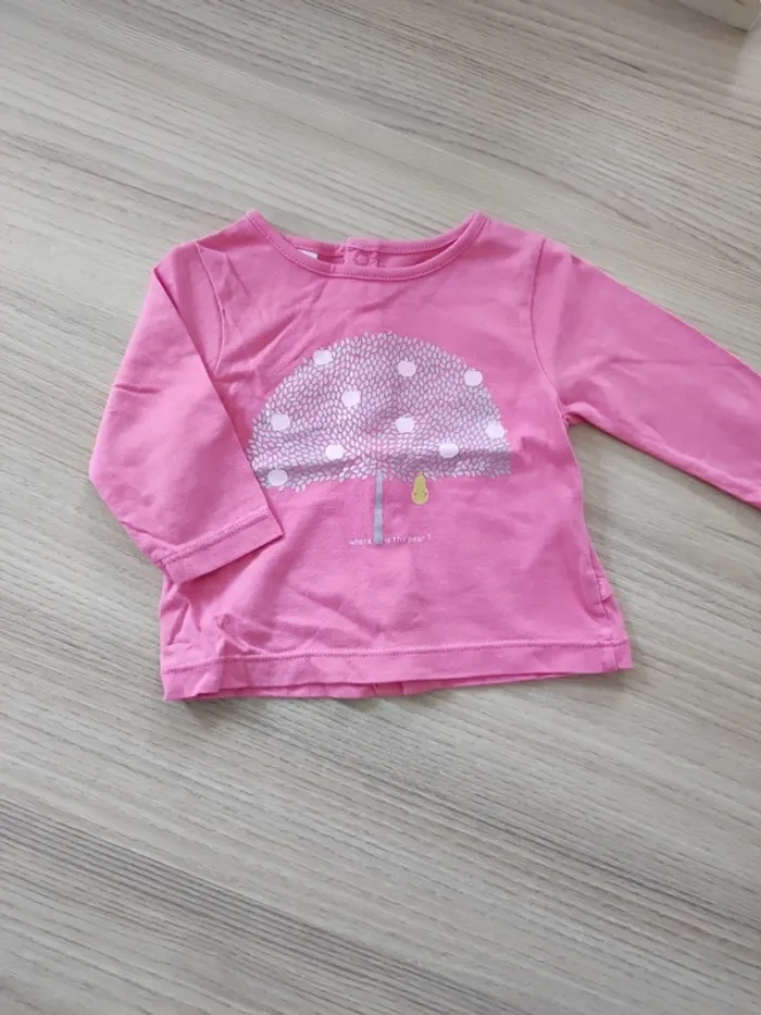 Lot 5 t-shirts manches longues 3 mois - photo numéro 11