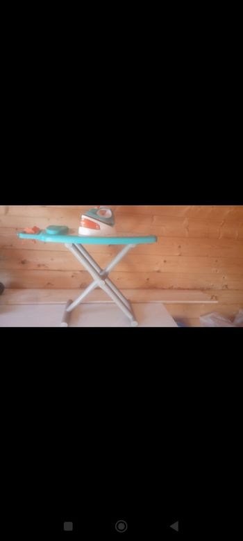 Table à repasser + centrale vapeur sonore