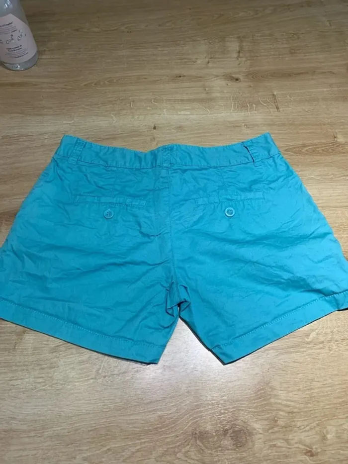 Short turquoise Denim Co - Taille 36 - photo numéro 2