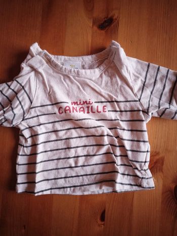 Tee-shirt Tao manches longues taille 3 mois