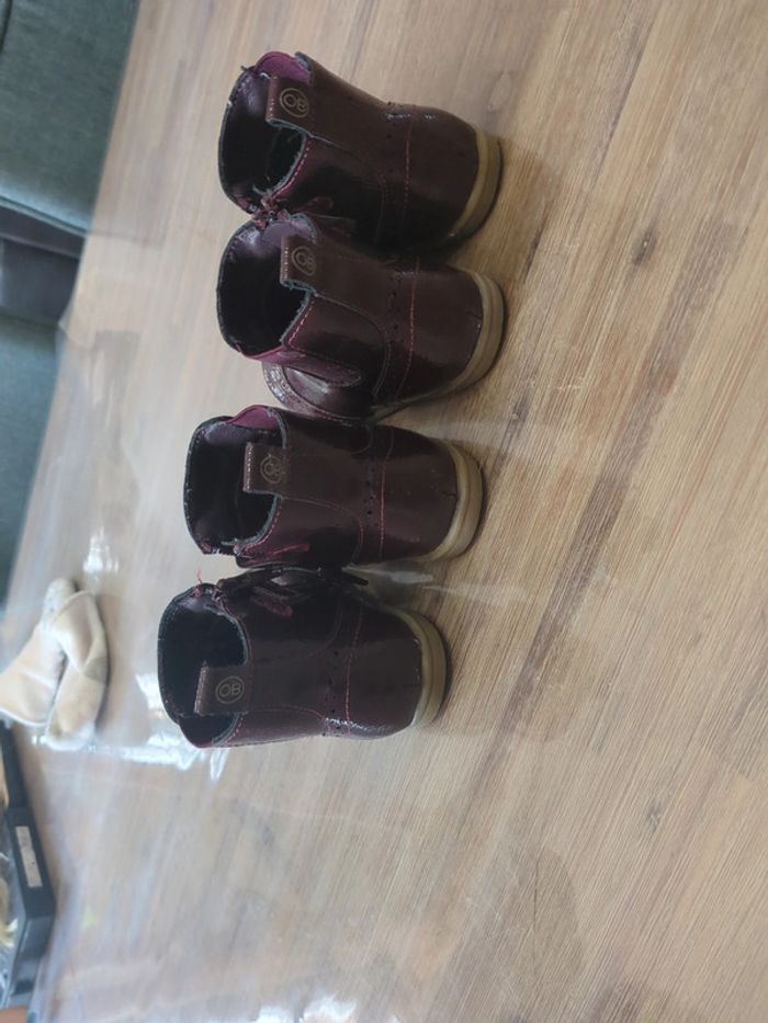 Chaussure bordeau verni - photo numéro 4
