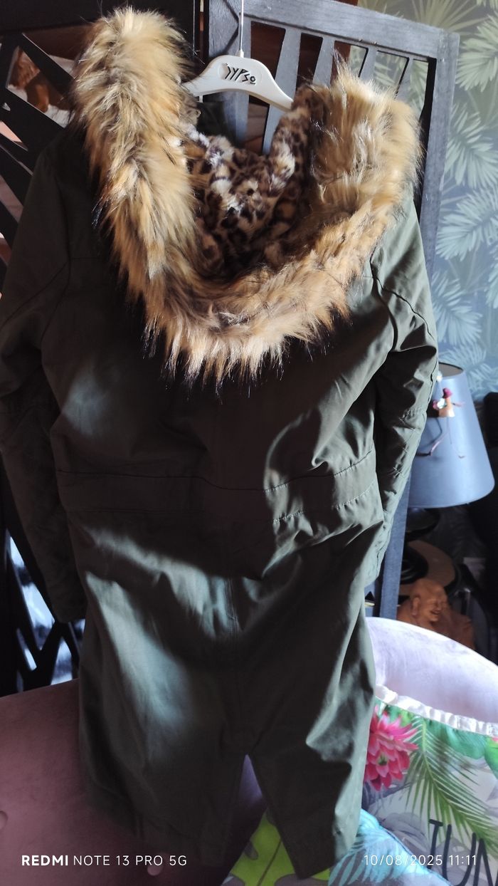 Parka femme verte kaki - photo numéro 6