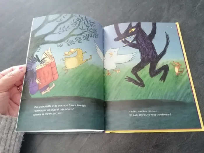 Livre Carabinette la petite sorcière qui n'en fait qu'à sa tête ! - photo numéro 5