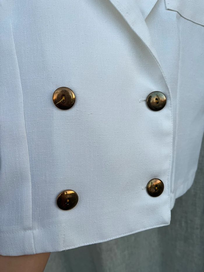 Veste blanche made in France - photo numéro 5
