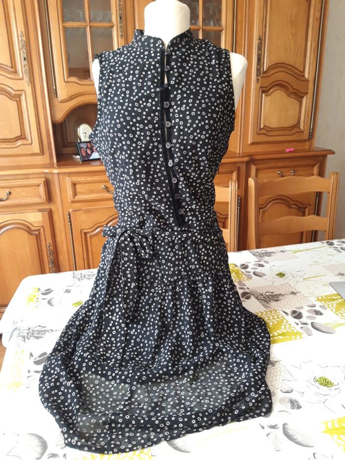 Robe imprimé taille 38 robe longue selon notre taille - photo numéro 3
