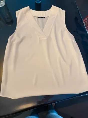 Haut blanc xl