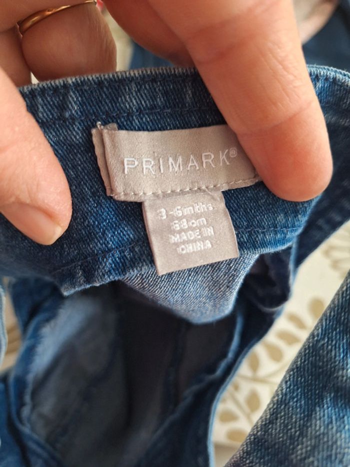 Robe jean 3 6 mois - photo numéro 2