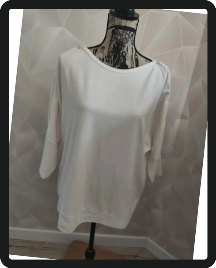 Pull blanc