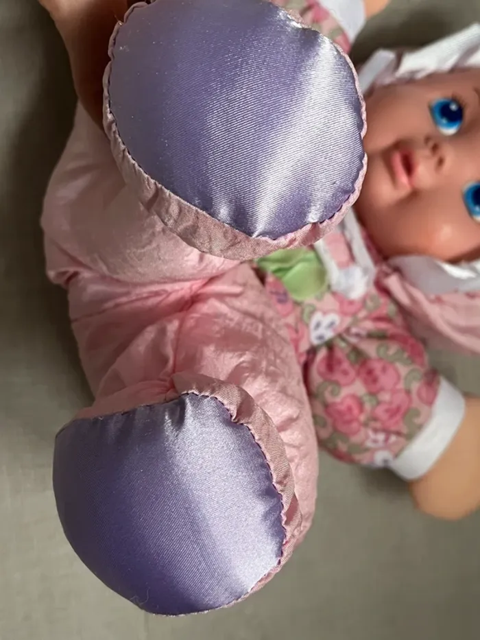 Poupée chiffon rose vintage de playskool à partir de 18 mois - photo numéro 5