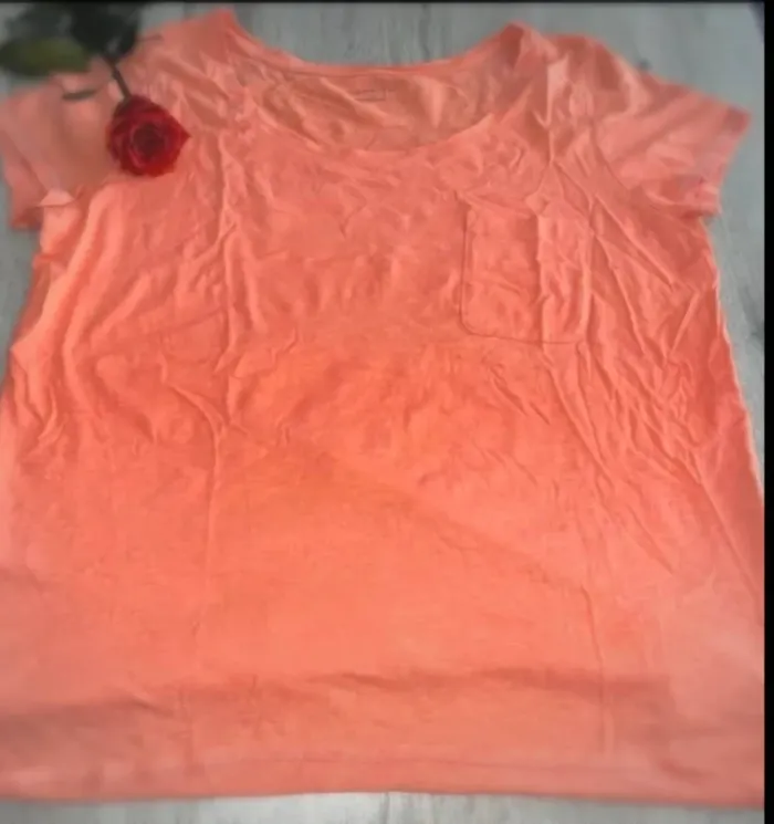 🧡 T-shirt rose corail 🧡