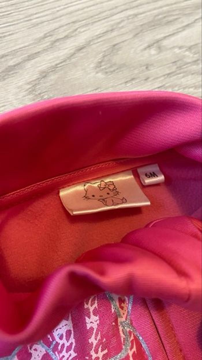 Veste bébé fille 6 mois Hello Kitty - photo numéro 4