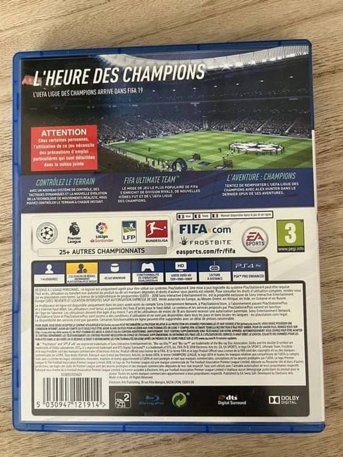 🎮 Fifa 19 PS4 - photo numéro 2