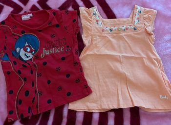 Lot de 2 teeshirt