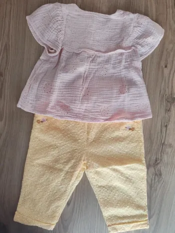 Ensemble fille 9 mois sergent major