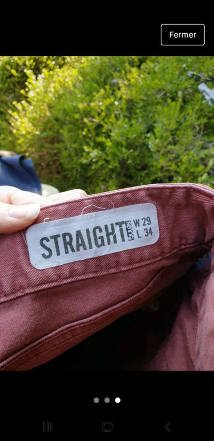 Sublime slim droit vintage homme 40 - photo numéro 3