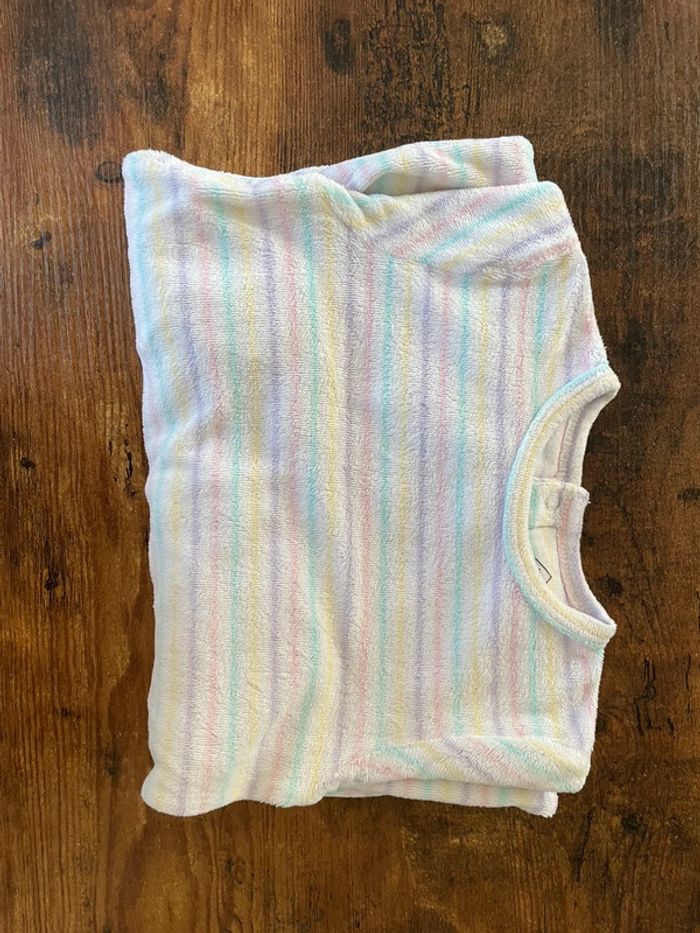 Lot de 3 pyjamas manches longues en velours - photo numéro 4