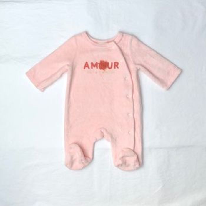 Pyjama velours TAO 1 mois - photo numéro 2