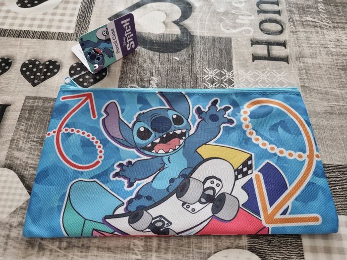 Trousse Stitch bleu